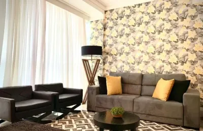Apartamento de luxo no gonzaga: 3 suítes, 2 salas, 4 banheiros, 2 vagas. 170m² de puro conforto e sofisticação em santos-sp!