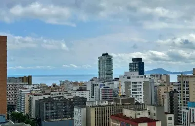 Apartamento à venda no gonzaga! 2 quartos, 2 suítes, vista para o mar, lazer completo. novo e nunca habitado!