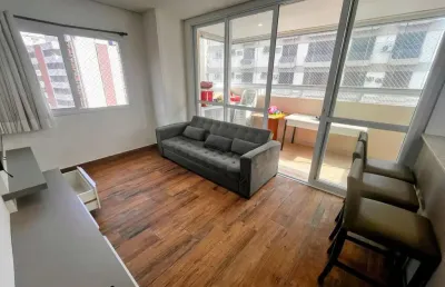 Apartamento à venda no gonzaga, santos-sp: 2 quartos, 1 suíte, 2 salas, 2 banheiros, 1 vaga de garagem!