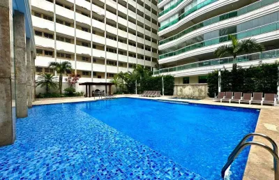 Apartamento de luxo à venda em santos-sp, gonzaga: 4 quartos, 4 suítes, 4 salas, 5 banheiros, 4 vagas de garagem, 360m².