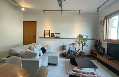 Apartamento para venda em santos-sp no marapé com 3 quartos, 1 suite, 2 salas, 3 banheiros, 2 vagas de garagem - imperdível!
