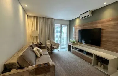 Apartamento à venda no gonzaga, santos-sp: 2 quartos, 1 suíte, 1 vaga, 94m². aproveite!