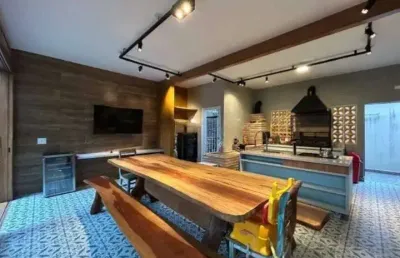Casa com 3 quartos à venda na Rua Alfredo Shammass, 50, Marapé, Santos