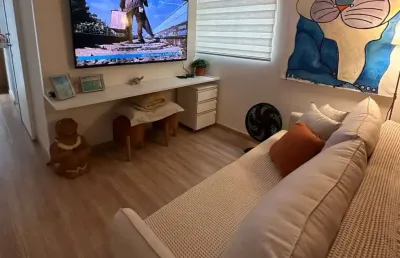 Apartamento de 1 quarto reformado na ponta da praia em santos/sp! pronto para morar, com 1 vaga de garagem e localização privilegiada.