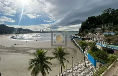 Apartamento de 3 quartos na ilha porchat, são vicente-sp: 1 suite, 2 salas, 1 vaga de garagem, 216m² de área.