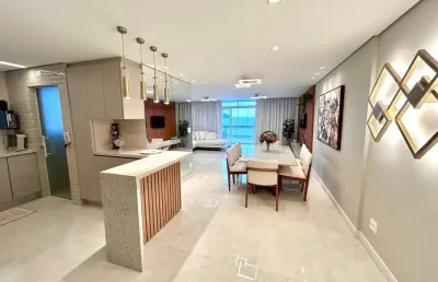 Apartamento de luxo à venda em santos-sp, no gonzaga! 3 quartos, 1 suíte, 2 salas, 2 banheiros, 1 vaga, 147m². venha conferir!