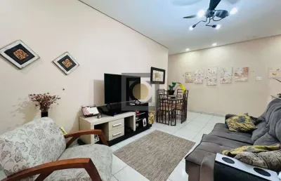 Imperdível casa à venda em santos-sp, bairro marapé: 3 quartos, sala 2 ambientes, 2 banheiros e 1 vaga de garagem!