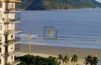 Apartamento à venda no boqueirão, santos-sp - vista mar - 1 quarto, 50,00 m² de área.