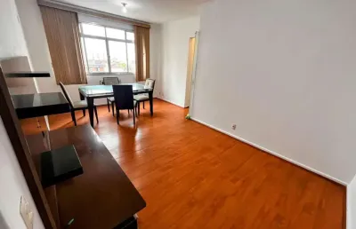 Apartamento à venda em santos-sp, campo grande: 2 quartos, 2 salas, 2 banheiros, 1 vaga de garagem, 98m². confira já!