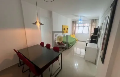 Apartamento 2 quartos no gonzaga, 50 metros da praia - santos-sp, com 98m².!