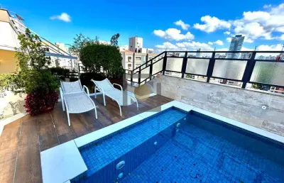 Imperdível casa de luxo com 4 quartos e 2 suítes na aparecida, santos-sp: 4 salas, 4 banheiros, 2 vagas de garagem!