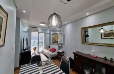 Apartamento a venda na vila mathias em santos, 02 quartos, vaga de garagem e lazer completo!