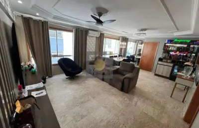 Espaçoso apartamento de 3 quartos e 2 vagas de garagem à venda no gonzaga, santos-sp
