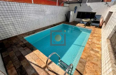 Imperdível oportunidade: casa à venda em santos-sp, boqueirão, 4 quartos, 2 suítes, 3 salas, 6 banheiros, 2 garagens, 242m².