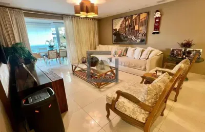Apartamento garden 3 suítes com varanda gourmet no embaré - santos/sp, 300m² de luxo e conforto!