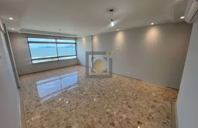 Apartamento de luxo na ponta da praia em santos-sp: 3 quartos, 1 suíte, 2 salas, 4 banheiros, 1 vaga de garagem, 200m² de área!
