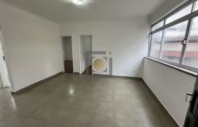 Apartamento de 2 quartos à venda em condomínio na vila mathias, santos-sp: 76m², 1 banheiro, 1 sala