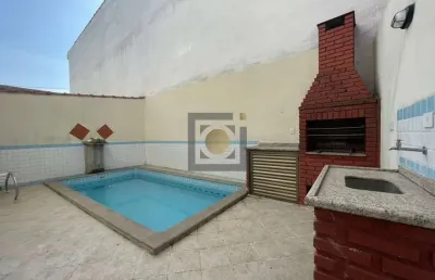 Imperdível oportunidade: casa à venda em santos-sp, no boqueirão, 3 quartos, 3 suítes, 3 salas e 2 vagas de garagem!