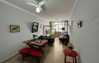 Apartamento à venda em santos-sp: 1 quarto, 1 sala, 1 banheiro, 1 vaga de garagem no gonzaga - 68,00 m² de área.