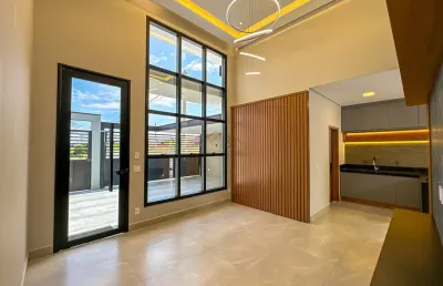Belissima casa a venda na cidade de indaiatuba no primeiro bairro inteligente de são paulo * jardim smart city * casa com abamento diferenciado