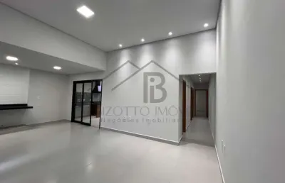 Casa a venda jardim veneza em indaiatuba, 3 dormitórios sendo 1 suíte, área gourmet com churrasqueira, lindo acabamento!