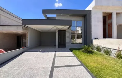 Casa de alto padrão em condomínio no park gran reserve em indaiatuba-sp: 3 quartos, 1 suíte, 2 salas, 3 banheiros, 3 vagas, 133m².