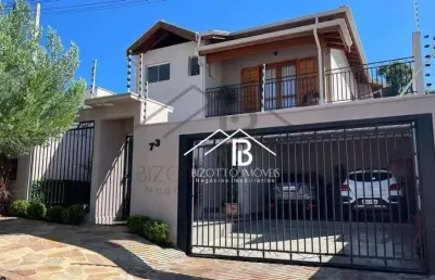 Casa residencial à venda, jardim bela vista, indaiatuba - ca0449.