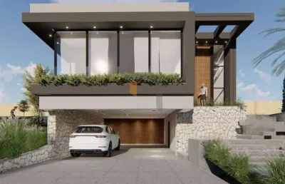 Casa com 3 dormitórios à venda, 360 m² - alphaville - gravataí/rs