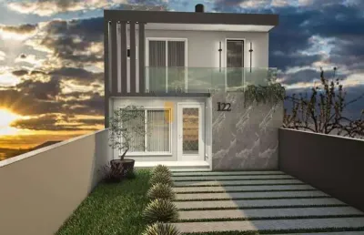 Casa com 3 dormitórios à venda, 99 m² - centro - gravataí/rs