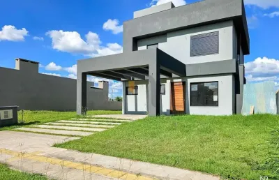 Casa com 3 dormitórios à venda, 141 m² - terras alpha - gravataí/rs