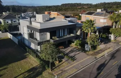 Casa com 3 dormitórios à venda, 294 m² - alphaville - gravataí/rs