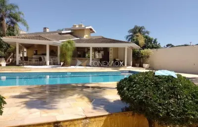 Casa em condomínio fechado com 4 quartos à venda na estrada da rhodia km 12, 12, barão geraldo, campinas, 737 m2 por r$ 5.200.000