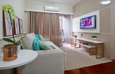 Apartamento com 3 quartos à venda na travessa jorge norton, 40, bosque, campinas, 102 m2 por r$ 790.000