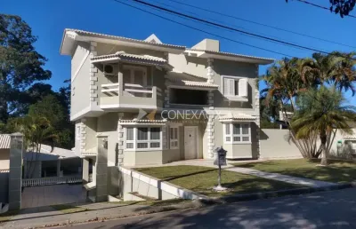 Casa em condomínio fechado com 4 quartos para alugar na rua casa branca, 70, condomínio estância marambaia, vinhedo, 680 m2 por r$ 11.940