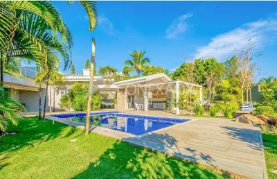 Casa em condomínio fechado com 4 quartos à venda na avenida araçá, s/n°, loteamento alphaville campinas, campinas, 466 m2 por r$ 5.000.000