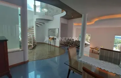 Casa em condomínio fechado com 4 quartos à venda na rua san conrado, 3485, loteamento caminhos de san conrado (sousas), campinas, 432 m2 por r$ 1.490.000