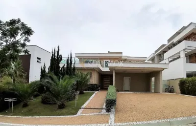 Casa em condomínio fechado com 4 quartos à venda na estrada municipal adelina segantini cerqueira leite, 1000, loteamento mont blanc residence, campinas, 439 m2 por r$ 4.700.000