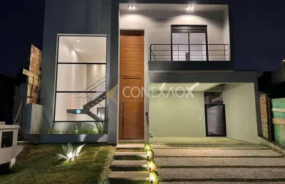 Casa em condomínio fechado com 3 quartos à venda na rua alessandro payaro, 350, parque rural fazenda santa cândida, campinas, 196 m2 por r$ 1.690.000