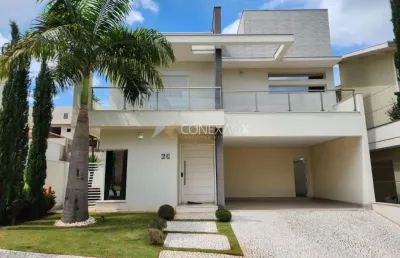 Casa em condomínio fechado com 3 quartos à venda na avenida oswaldo leite moura, s/n, swiss park, campinas, 278 m2 por r$ 2.290.000