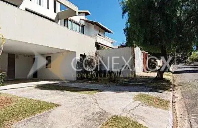 Casa em condomínio fechado com 4 quartos à venda na rua san conrado, 3485, loteamento caminhos de san conrado (sousas), campinas, 380 m2 por r$ 1.600.000