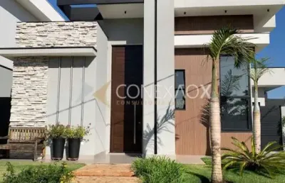 Casa em condomínio fechado com 3 quartos à venda na estrada municipal pln-360, s/nº, parque brasil 500, paulínia, 234 m2 por r$ 1.740.000
