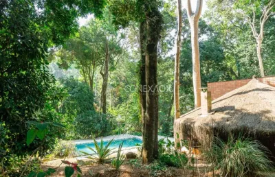Casa em condomínio fechado com 6 quartos à venda na rua lupércio arruda camargo, 797, parque são quirino, campinas, 467 m2 por r$ 2.400.000