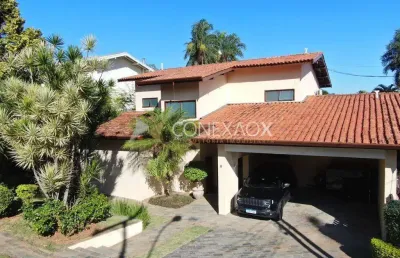 Casa em condomínio fechado com 4 quartos à venda na rua eliseu teixeira de camargo, 481, sítios de recreio gramado, campinas, 380 m2 por r$ 2.500.000