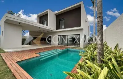 Casa em condomínio fechado com 4 quartos à venda na av. dr. roberto cerqueira de oliveira rosa, s/n, loteamento alphaville campinas, campinas, 352 m2 por r$ 4.050.000