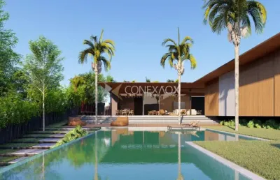 Casa em condomínio fechado com 5 quartos à venda na avenida isaura roque quércia, 129, loteamento residencial entre verdes (sousas), campinas, 750 m2 por r$ 10.000.000