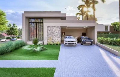 Casa em condomínio fechado com 3 quartos à venda na rua sebastião cardoso, 548, parque brasil 500, paulínia, 193 m2 por r$ 1.630.000