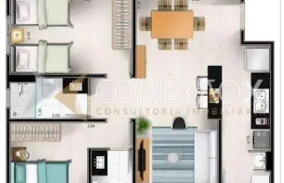 Apartamento com 2 quartos à venda na r. guilherme winter, 105, toninhas, ubatuba, 67 m2 por r$ 670.000