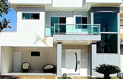Casa em condomínio fechado com 3 quartos à venda na avenida doutor joão caio silva, 920, parque brasil 500, paulínia, 275 m2 por r$ 1.450.000