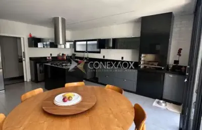 Casa em condomínio fechado com 3 quartos à venda na estrada municipal do roncáglia, 1090, roncáglia, valinhos, 234 m2 por r$ 1.890.000