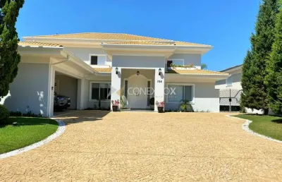 Casa em condomínio fechado com 3 quartos à venda na avenida araçá, s/n°, loteamento alphaville campinas, campinas, 415 m2 por r$ 5.000.000